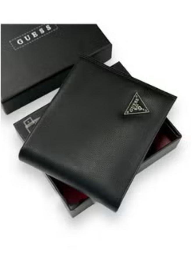 GUESS Guess Wallet For Men Leather,Black.  - Image 1