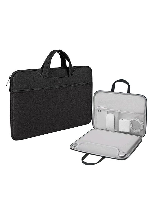 Generic Multi-Compartment Laptop Bag with Shockproof Fleece, Waterproof and Wear-Resistant Computer Bag, 180° Open/Close, Suitable for Work, Business, Meetings  - Image 1