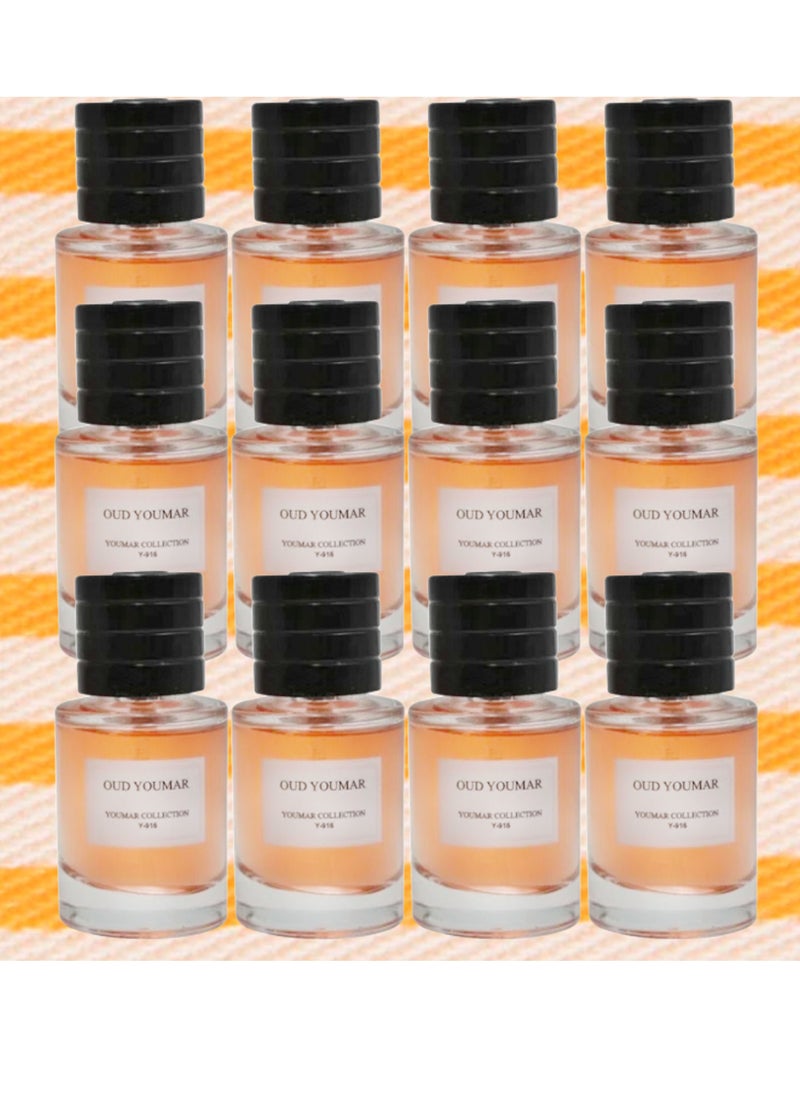 يومار 12 قطع مجموعة عطور 25 مل Y-916  - Image 1