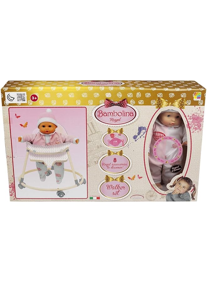 بامبولينا مجموعة الدمية والمشاية 8 في 1 للأعمار من 3 سنوات فما فوق