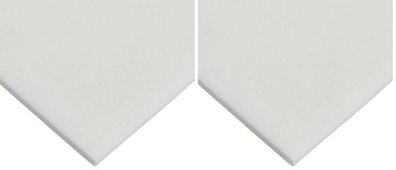 Adhesive Foam for Blisters and Pressure Points, for Immobility, Useful for Cast Covers and Blister Prevention, Athletic Training Equipment, 2 Sheets of Foam Adhesive Padding (Pack of 2)