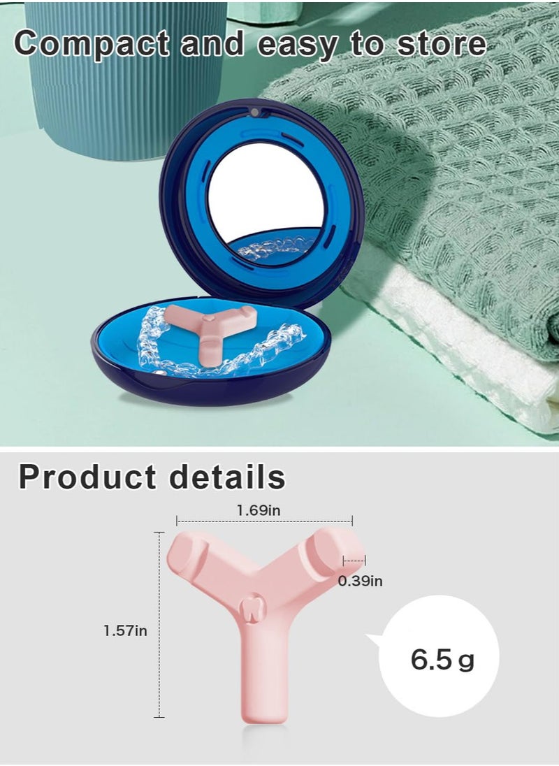 SYOSI Aligner Accessories, Y-Shaped Firm & Soft 2-Way, 4 Color Set for Comfort & Adjustment  - Image 4