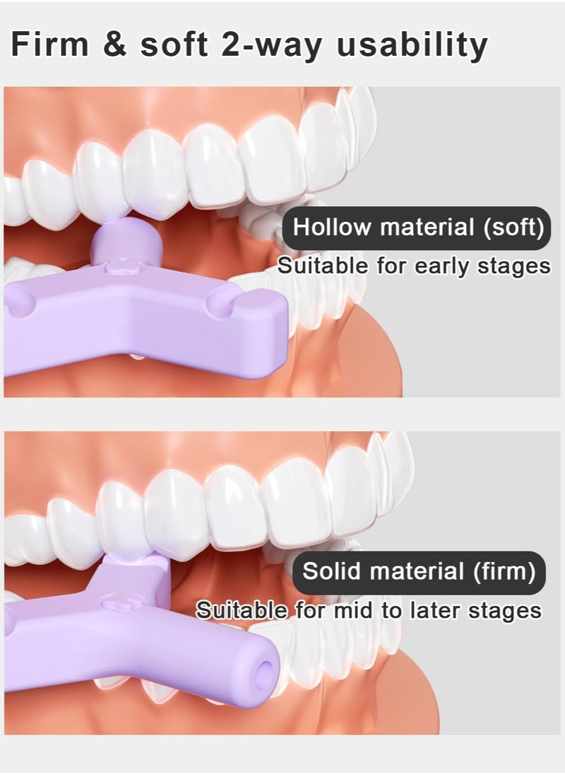SYOSI Aligner Accessories, Y-Shaped Firm & Soft 2-Way, 4 Color Set for Comfort & Adjustment  - Image 5