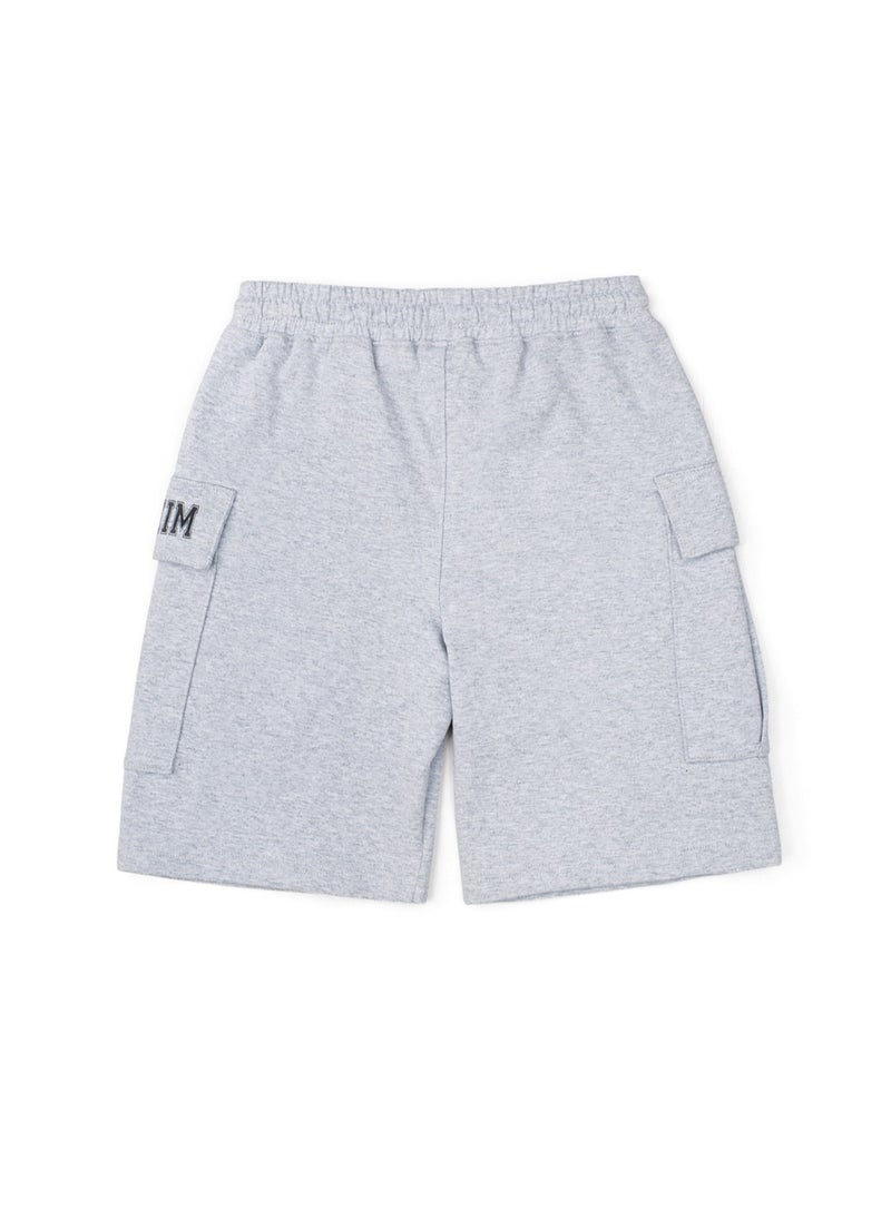 Web Denim Web Denim 100% Cotton Fleece Regular Fit Teens Knit Shorts Stylish, Comfortable Bottoms For Boys  - Image 2
