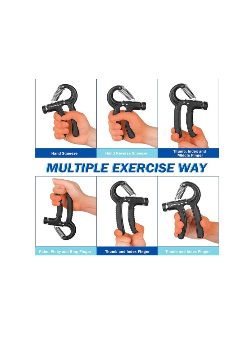 إس كي دي كي جهاز تقوية قبضة اليد، جهاز تقوية قبضة اليد، جهاز تقوية الساعد، جهاز تمارين اليد لبناء العضلات والتعافي من الإصابات - Image 4