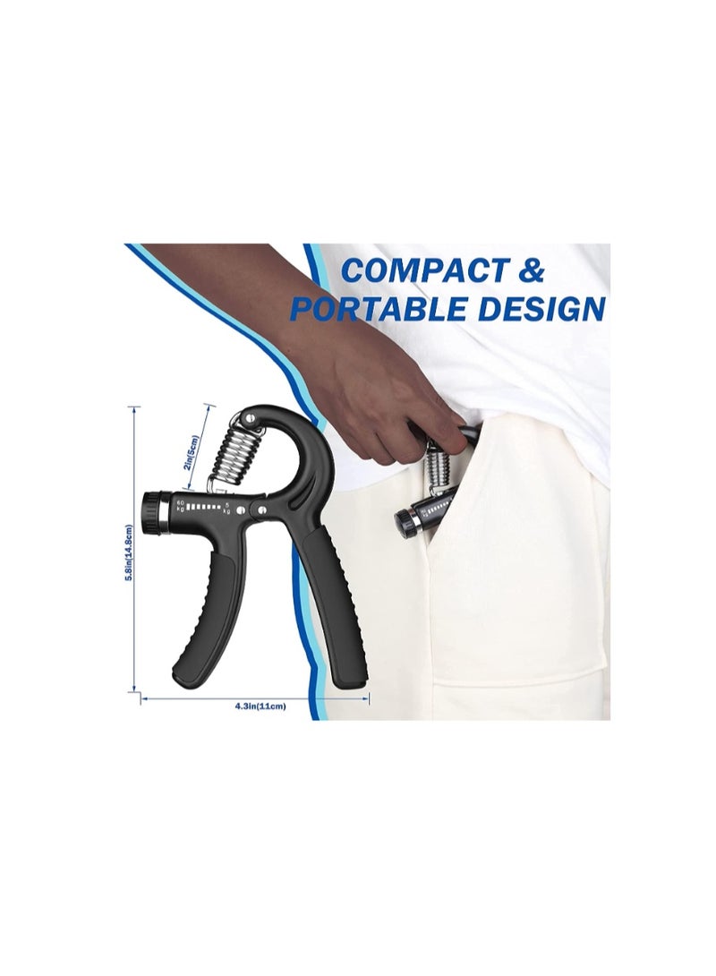 إس كي دي كي جهاز تقوية قبضة اليد، جهاز تقوية قبضة اليد، جهاز تقوية الساعد، جهاز تمارين اليد لبناء العضلات والتعافي من الإصابات - Image 3