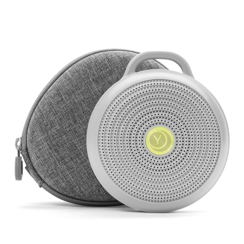 Yogasleep Hushh & Crush Resistant Travel Case, (2 Piece Set) Portable White Noise Sound Machine for Baby, 3 Soothing Natural Sounds, Noise Canceling for Sleep Aid, Office Privacy, & Meditation - Image 1