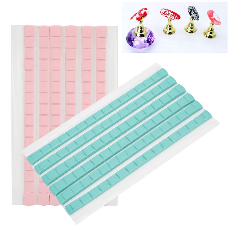 Nail Adhesive Clay DIY Sticky Nail Art Adhesive Poster Putty Manicure Training Art Clay - Image 1