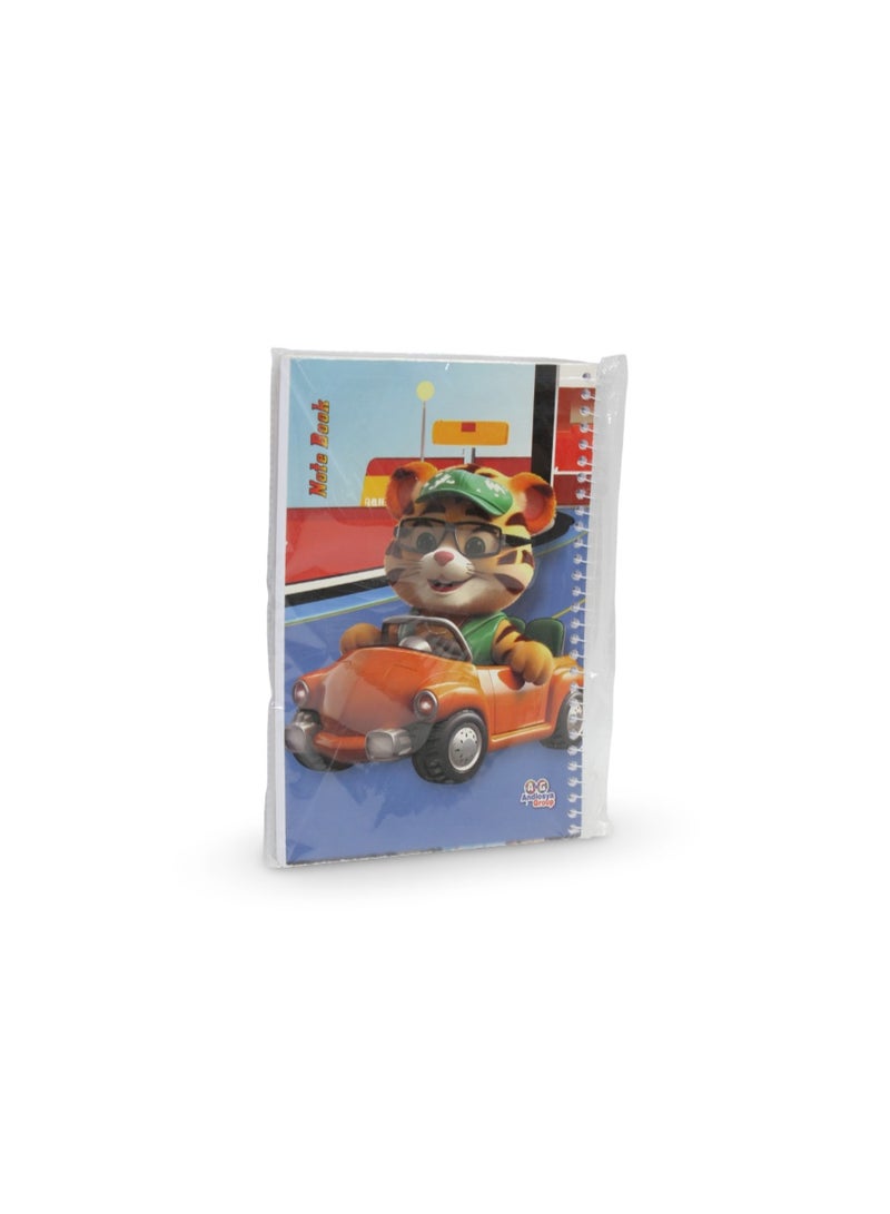 Tiger Driving Car Notebook – 100 Pages - Image 2