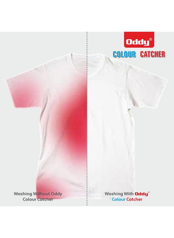 Oddy Dirt & Colour Catcher For Laundry, Allow Mixed Washes, Prevent Colour Runs And Maintain Original Colour Of Clothing, Pack Of 60 Sheets - Image 3