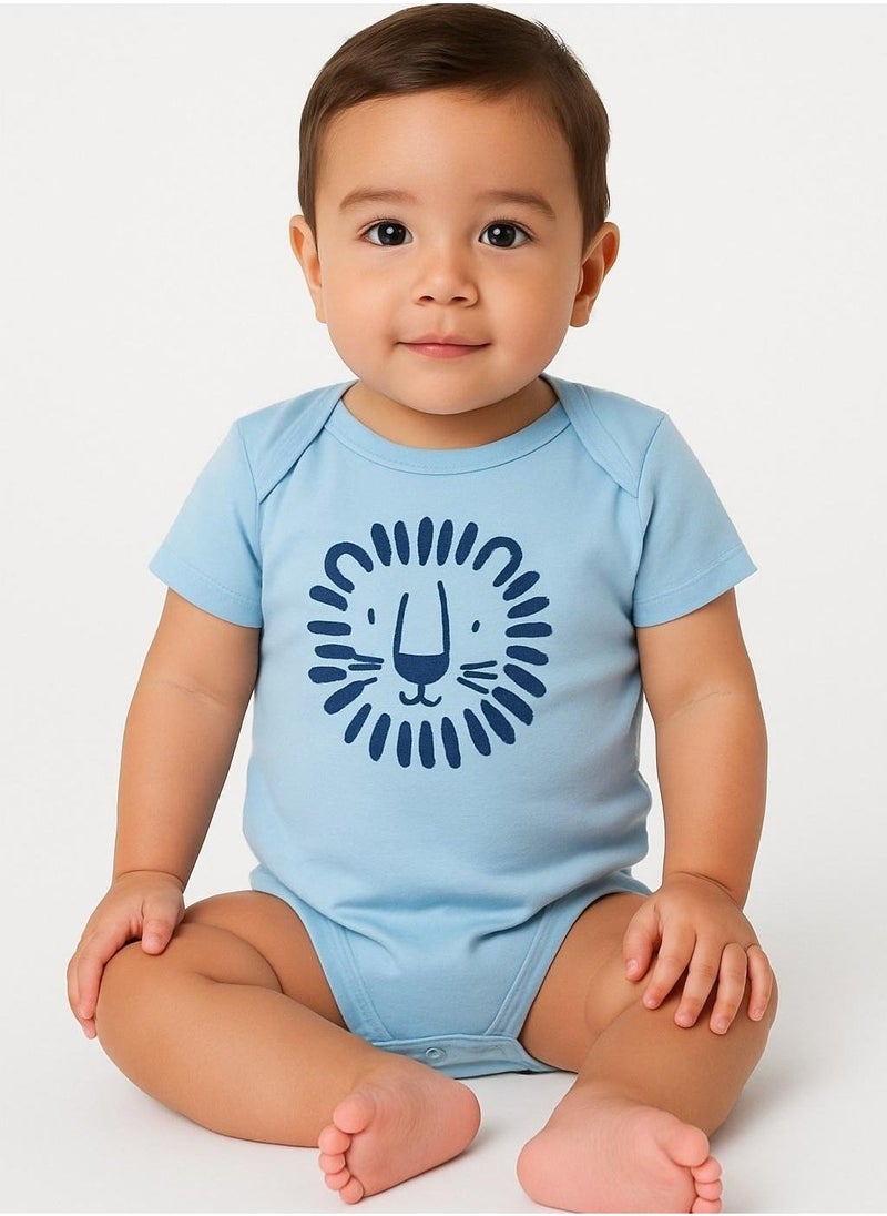 مينوتي طقم من 2 بودي أطفال بأكمام قصيرة وأزرار سفلية - Image 2