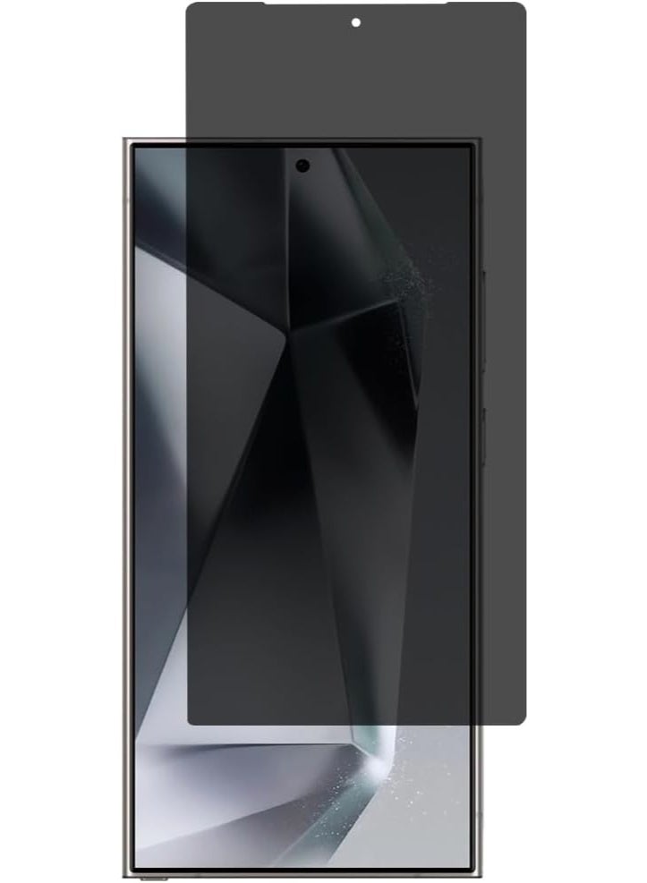 INEIX Samsung Galaxy S24 Ultra Screen Protector, [5D Touch] Anti Spy 9H Tempered Glass, Full Cover Screen Protector Anti-Fingerprint Screen Protector For Samsung Galaxy S24 Ultra - Image 1