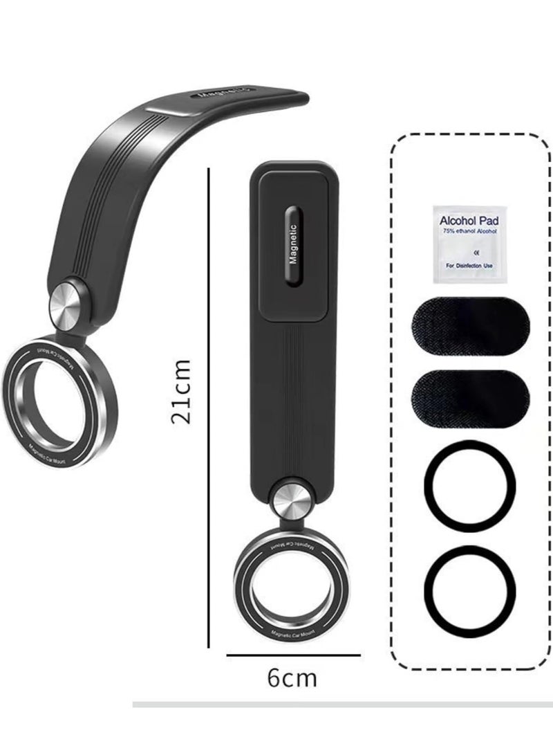 ELTRAZONE Universal Car Phone Holder Mount for iPhone 16 Pro - 20 Strong Magnets with 360° Rotation (Black) - Image 5