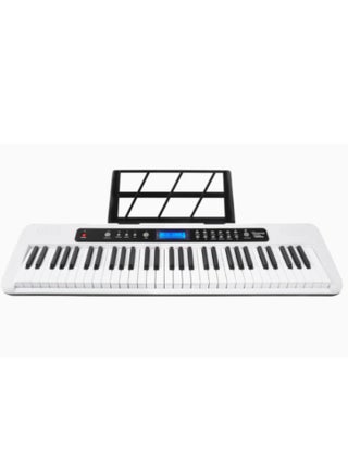A828 Touch Response 61 Keys Beginner Keyboard Built In Lesson Functional Electronic Keyboard Model: A828 White - pzsku/Z442A9878AD847393967FZ/45/1749904545/242ad202-d470-4a0f-a3ec-1aea22ce7112