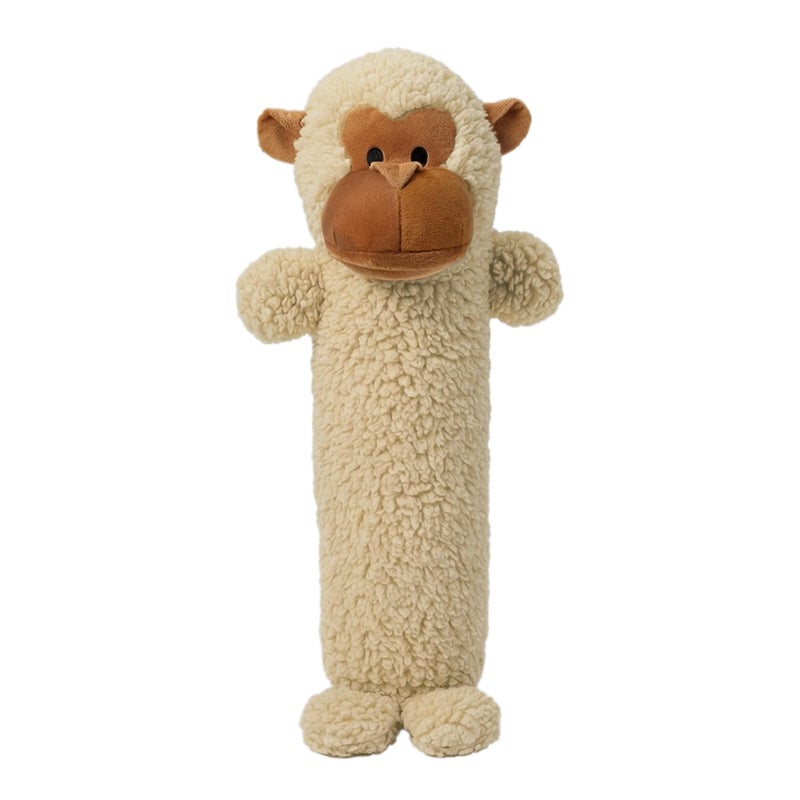 Pet Lou 26 Inch Monkey Stick Plush Dog Chew Toy for Dogs with Grunter Squeakers Durable Fleece Interactive Toy for Fetch Tug AntiBoredom Play - Image 2