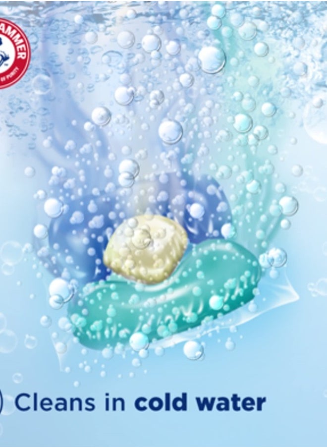 Arm & Hammer - Clean Burst 5-in-1 Laundry Detergent Power Paks, High Efficieny (HE), 42 Count - Image 1