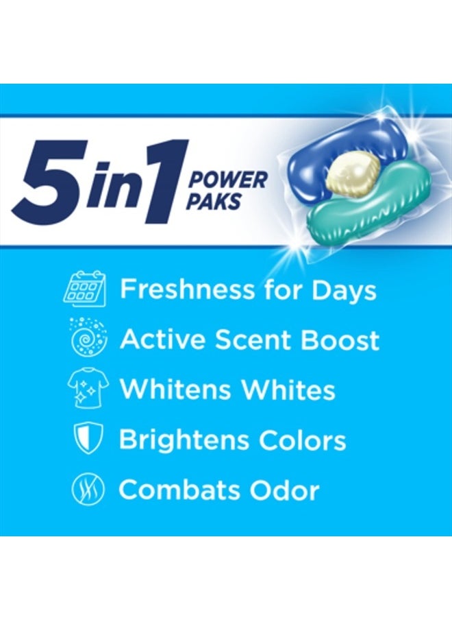 Arm & Hammer - Clean Burst 5-in-1 Laundry Detergent Power Paks, High Efficieny (HE), 42 Count - Image 1
