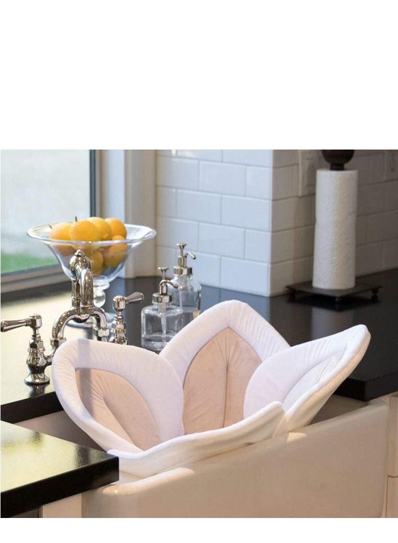 Y&D Lotus Premium Plush Spa Bath In Your Sink Infant Bathtub  - Image 2