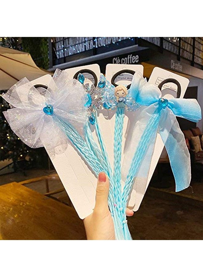 Fancydresswale Snowflake Hair Clips Princess Hair Bow Dress Up Accessories For Parties And Dressingup - Image 3