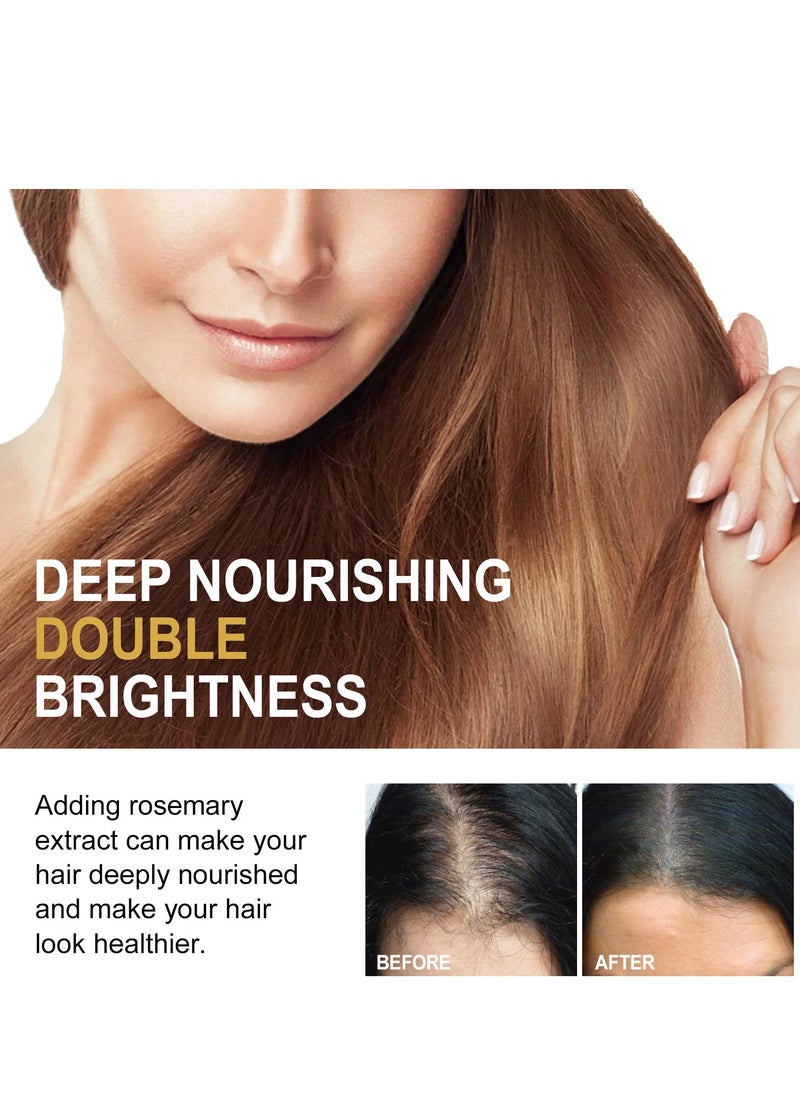 EELHOE - Hair growth oil for stimulating new hair growth rosemary oil for dry, damaged hair and hair loss - Image 1