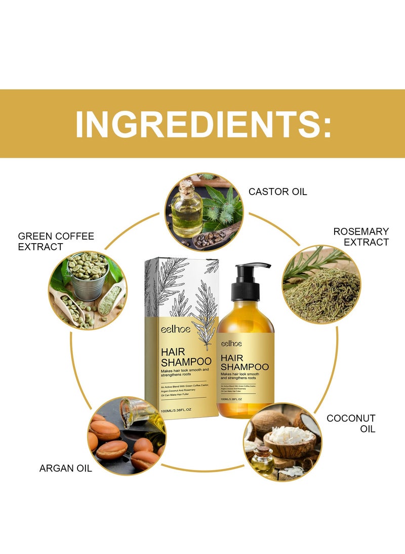 EELHOE - Hair growth oil for stimulating new hair growth rosemary oil for dry, damaged hair and hair loss - Image 1