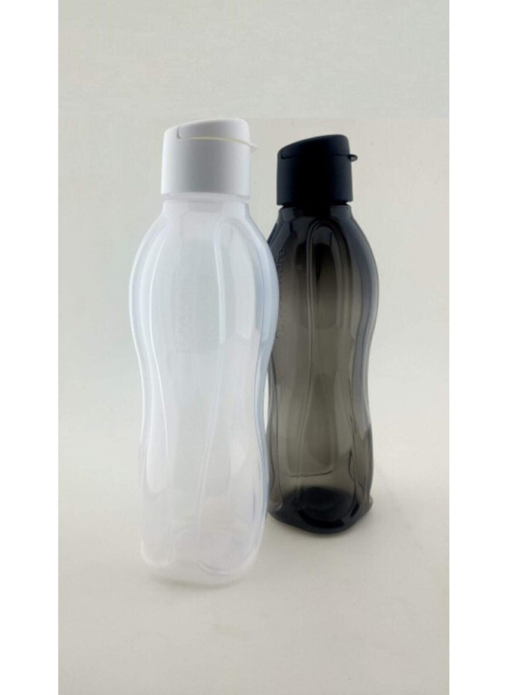 Tupperware Black and White Eco Bottle 1 Lt  - Image 1