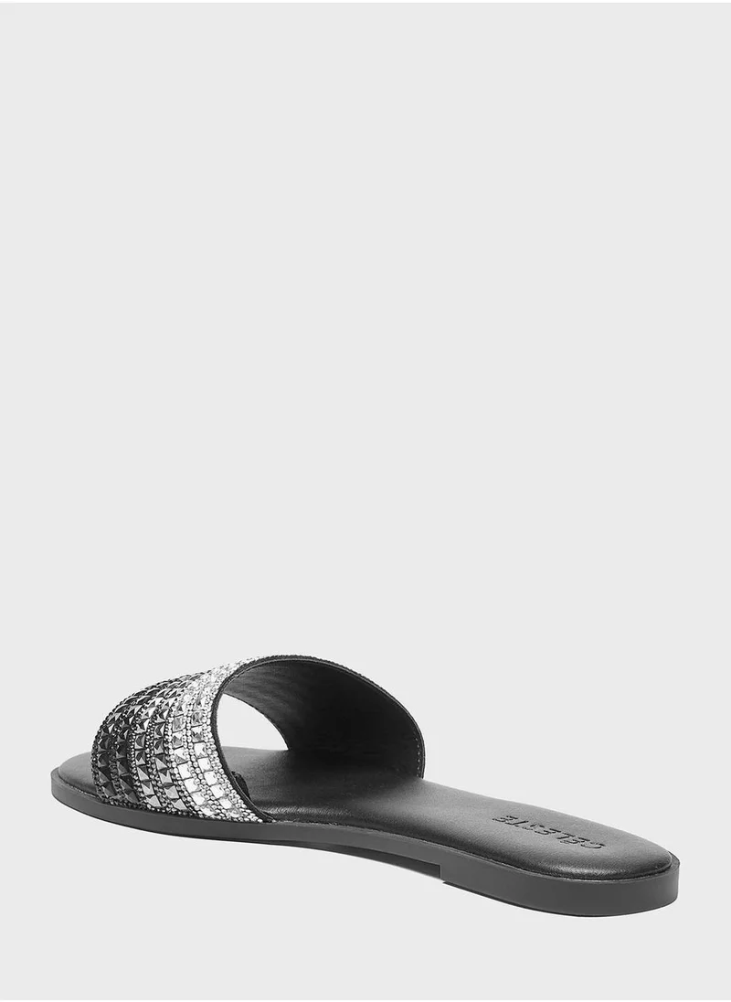 Celeste One Strap Flat Sandals