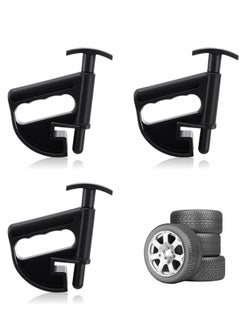 SYOSI Tire Changer Center Rim Depressor Tool, Nylon Tire Bead Clamp Drop Center Tool Tire Changer Wheel Changing Helper Compatible with Coats Tire Changers, For Most Wheel (3PCS)  - Image 1