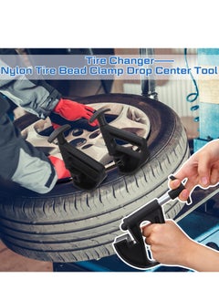 SYOSI Tire Changer Center Rim Depressor Tool, Nylon Tire Bead Clamp Drop Center Tool Tire Changer Wheel Changing Helper Compatible with Coats Tire Changers, For Most Wheel (3PCS)  - Image 3