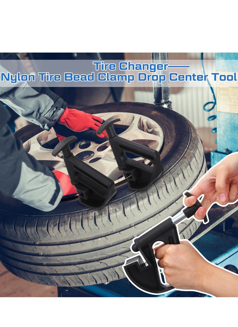 SYOSI Tire Changer Center Rim Depressor Tool, Nylon Tire Bead Clamp Drop Center Tool Tire Changer Wheel Changing Helper Compatible with Coats Tire Changers, For Most Wheel (3PCS)  - Image 3