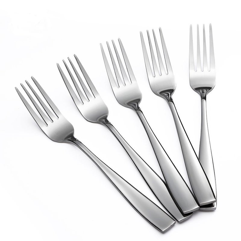 Eslite Staintess Steel Salad Forks Set67Inch12Piece