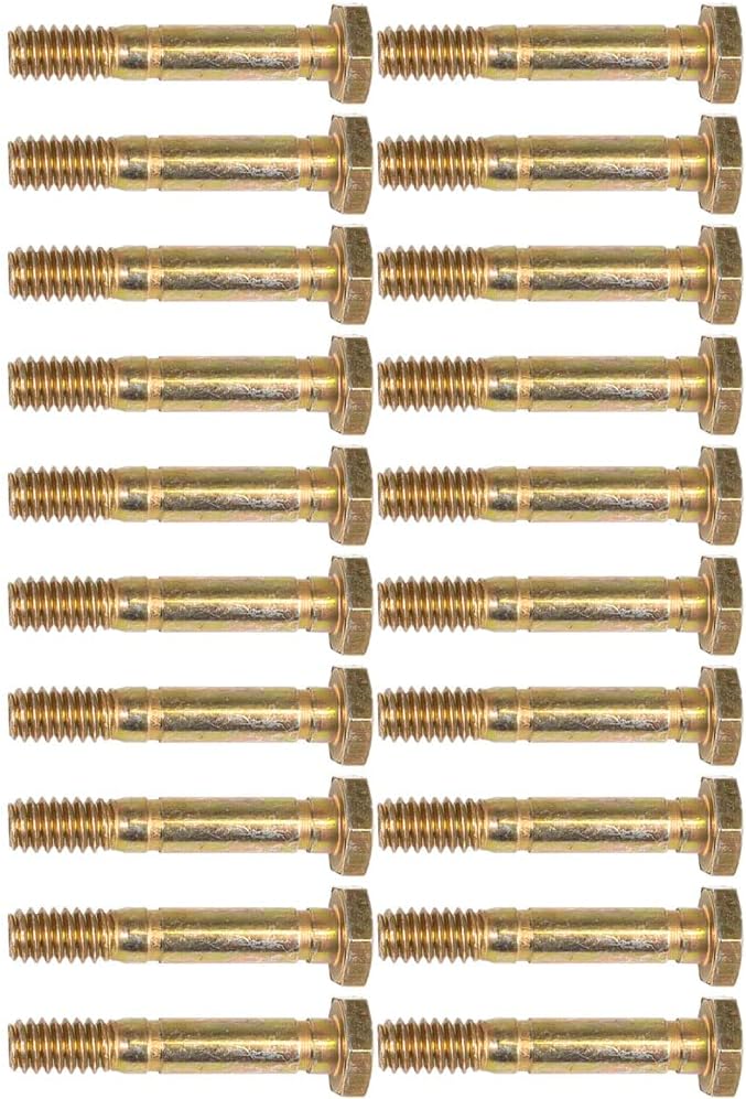 SureFit Shear Bolt Replacement for Ariens 53200500 SNOTek 22 24 28 Snowthrowers ST520 ST350 ST624 ST724 20pk - Image 1