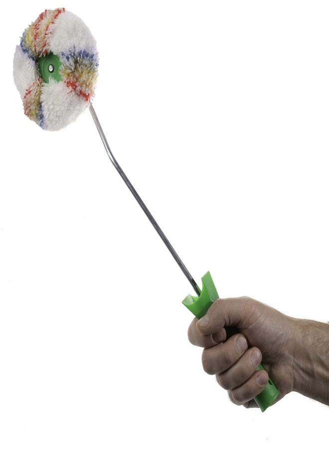 كونيكس أسطوانة طلاء الزوايا من كونيكس - أداة بمقبض طويل لطلاء دقيق للزوايا! تخلص من فرشاة طلاء الزوايا مع هذا الحل الثوري لطلاء الزوايا والأركان! عبوة من قطعتين - Image 4