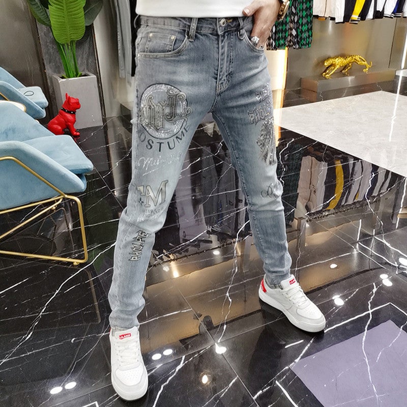 Unisex Classic Denim Jeans Loose Fit Daily Outdoor Wear - Image 4