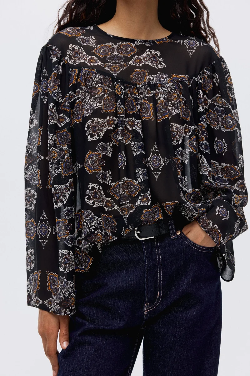 H&M Patterned blouse
