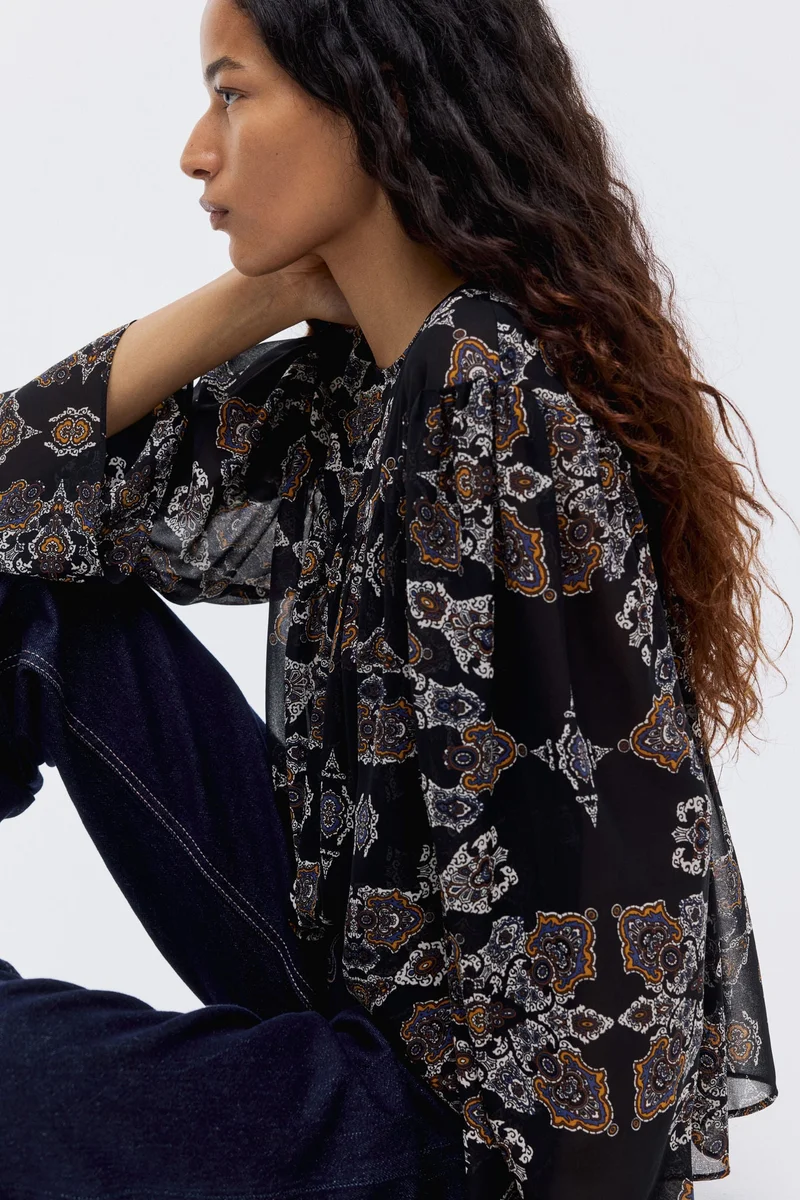 H&M Patterned blouse