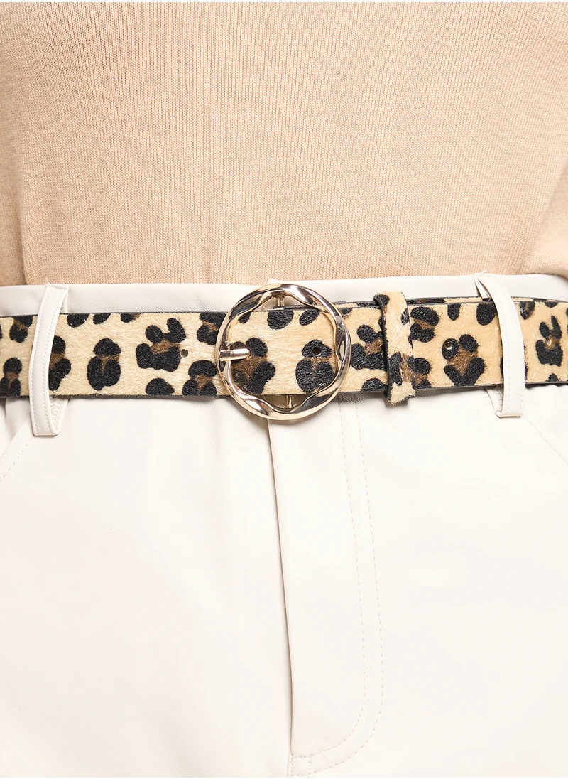 ELLA Round Buckle Belt