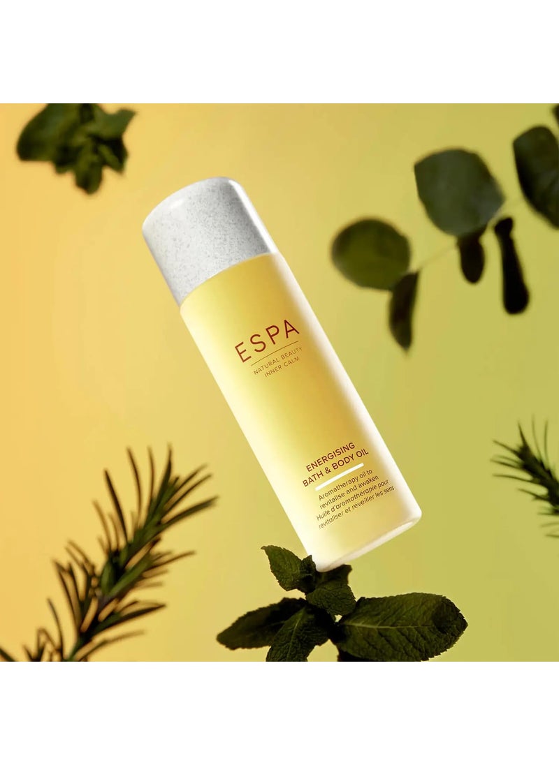 ESPA ESPA  Energising Bath  Body Oil  Magnesium  Ashwagandha  Peppermint Eucalyptus  Rosemary  - Image 2