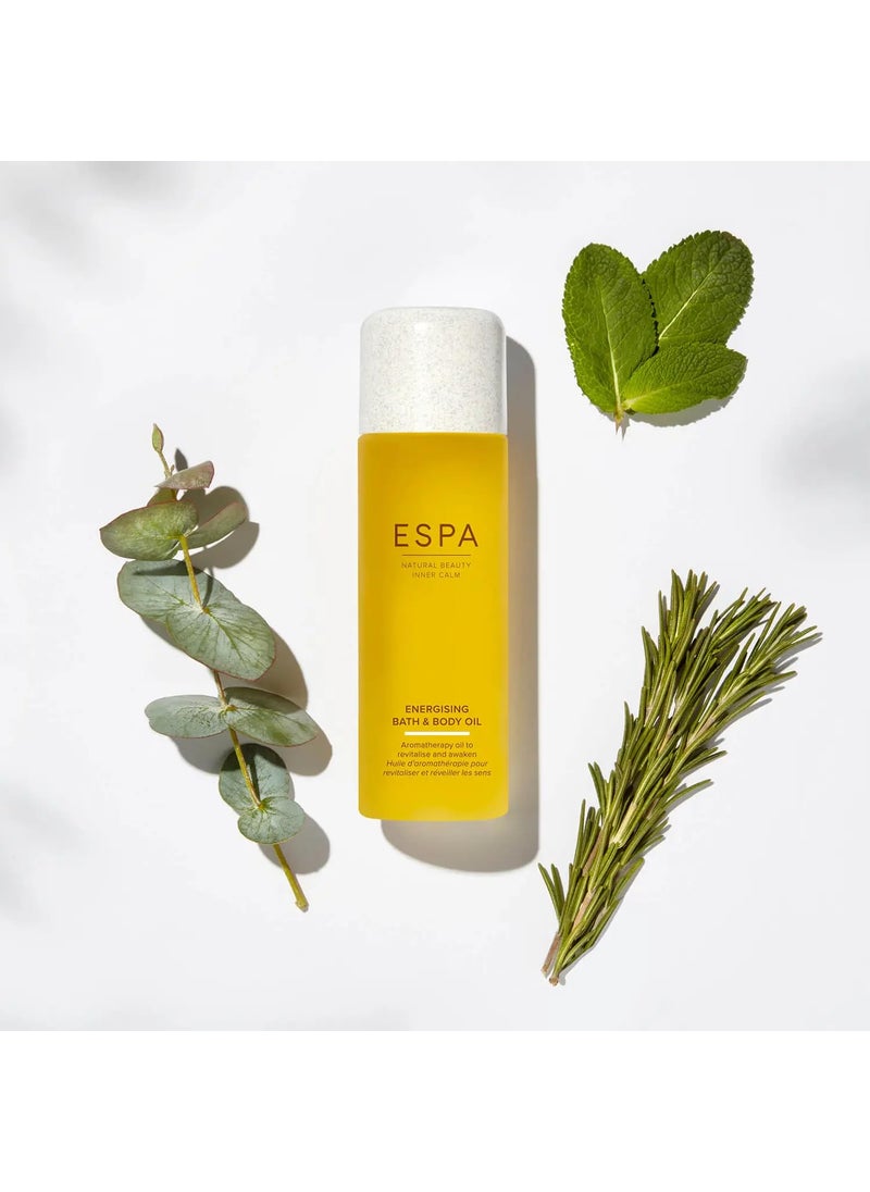 ESPA ESPA  Energising Bath  Body Oil  Magnesium  Ashwagandha  Peppermint Eucalyptus  Rosemary  - Image 3