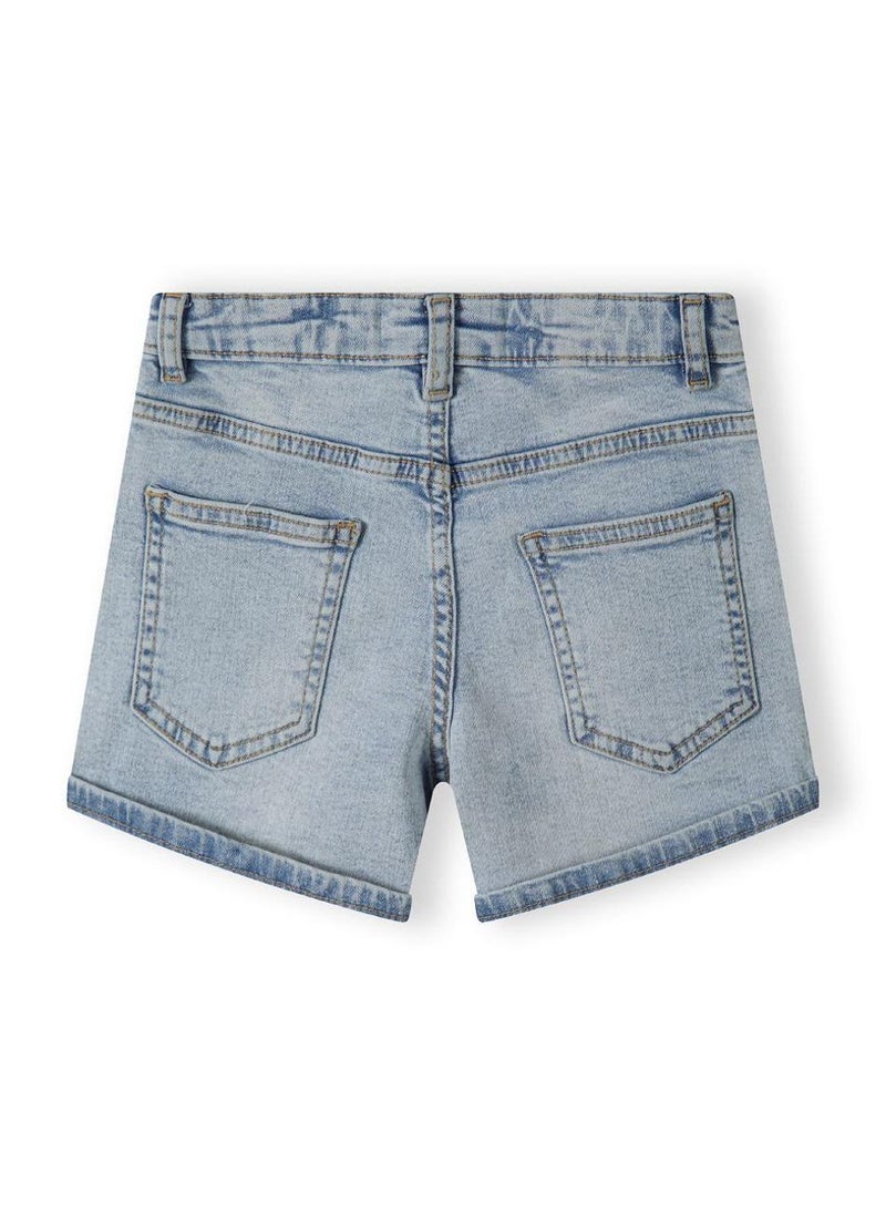 مينوتي شورت جينز للبنات المراهقات - Image 3