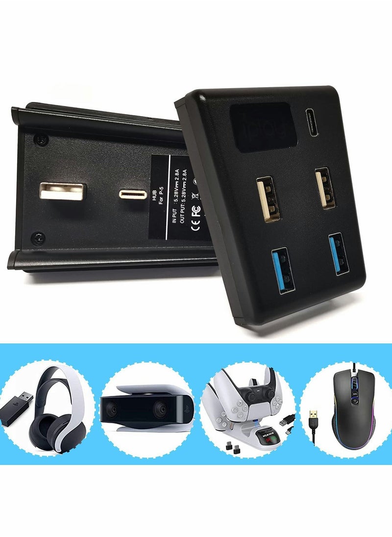 Y&D - 5 Port USB Splitter For PS5 Hub - Image 1