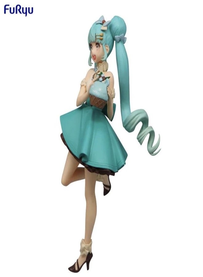 FuRyu Hatsune Miku: Chocolate Mint Sweet Sweets Series Figure, Multicolor - Image 3