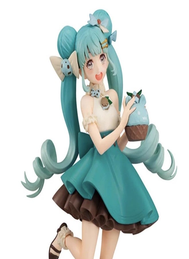 FuRyu Hatsune Miku: Chocolate Mint Sweet Sweets Series Figure, Multicolor - Image 2