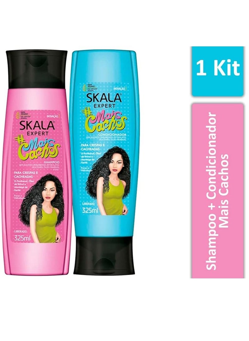 SKALA - Expert Mais Cachos Shampoo and Conditioner 325 Ml Kit - Image 1