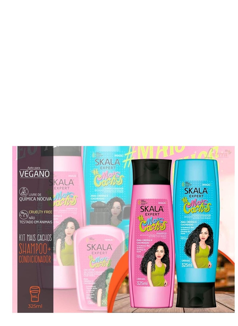 SKALA - Expert Mais Cachos Shampoo and Conditioner 325 Ml Kit - Image 1