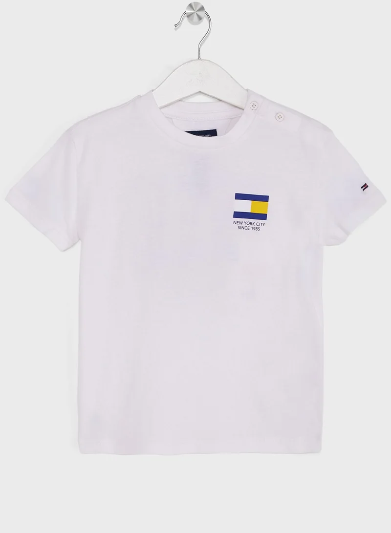 TOMMY HILFIGER Kids Multi Flag T-Shirt