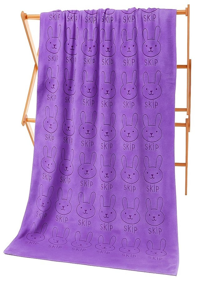 EIO Microfibre Bath Towels for Kids -Extra Soft/Quick Dry/Strong Water Absorbent/Bathing Towel for Kids,Boys and Girls Pack of 2 (Towel Medium Set-1Towel Medium Set-3) - Image 3