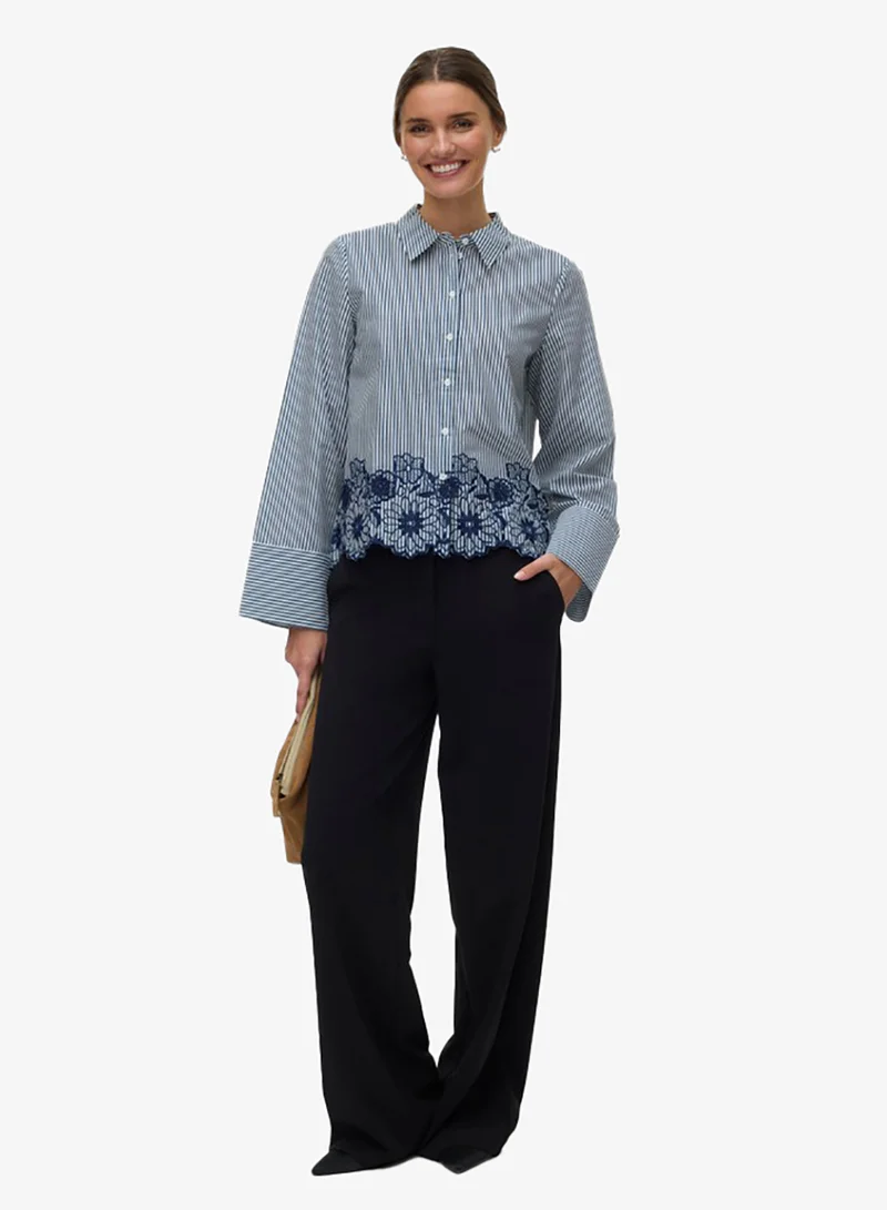 Vero Moda  VMMARY Long Sleeve Classic Shirt for Women | Best Price UAE