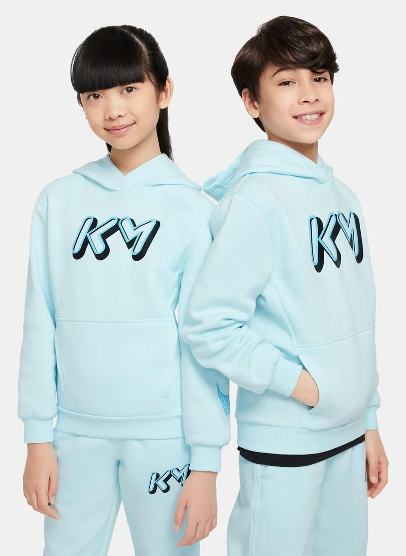 Nike Kids' Kylian Mbappé Nike Club Fleece Hoodie (Older Kids)