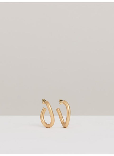 Freya: Wave Hoop Earring